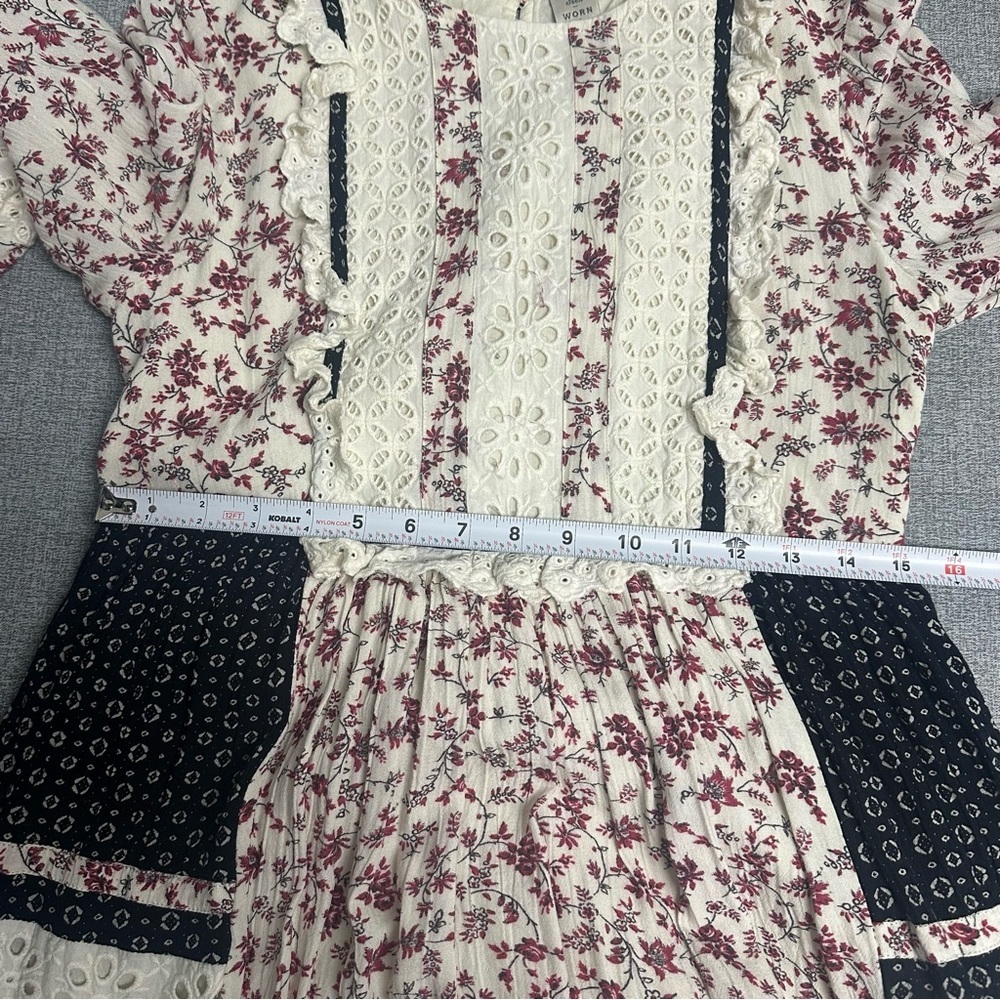 Anthropologie Seen Worn Kept Sassy Pheasant Tunic Dress - Picture 12 of 12
